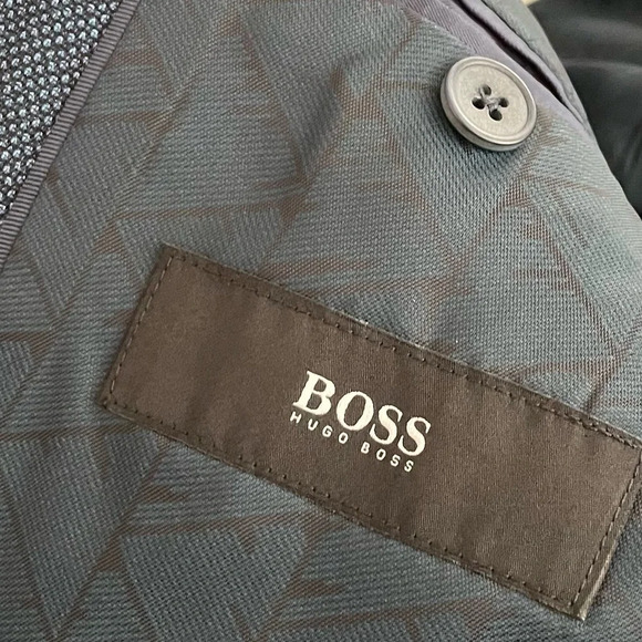 Boss HUGO BOSS Mens Blazer Sport Coat Jacket 38R Suit Jacket 100% wool - Picture 2 of 10